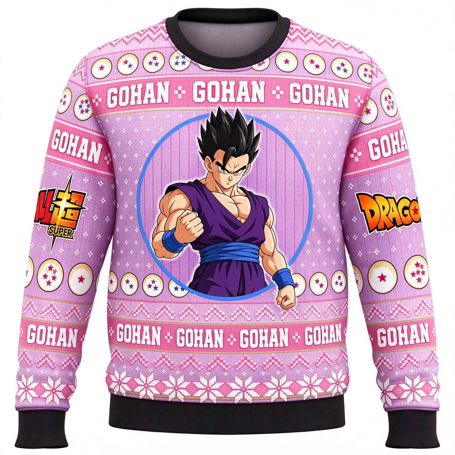 Gohan Ugly Christmas Sweater Gohan Ugly Christmas Sweater