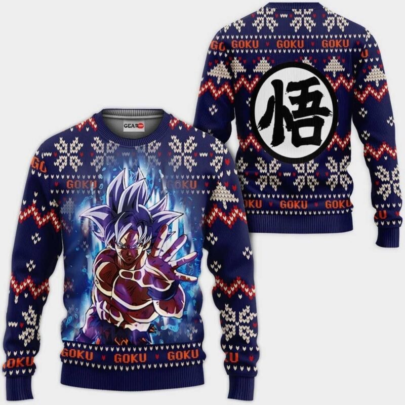 Goku Ultra Instinct Christmas Sweater